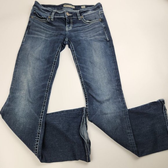 Buckle Jeans Womens Bke Stella Size 27r 27x3 Low Rise Bootcut Denim